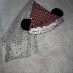 Disney Pink and Black Starry Hat